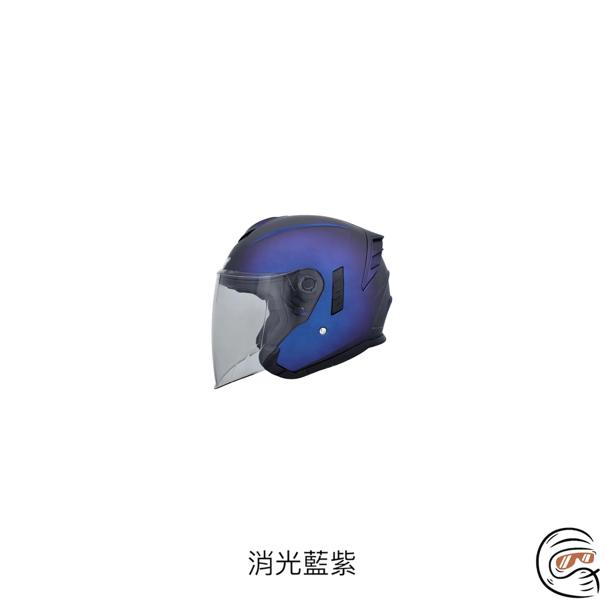 M2R FR-2 變色龍 四分之三 安全帽