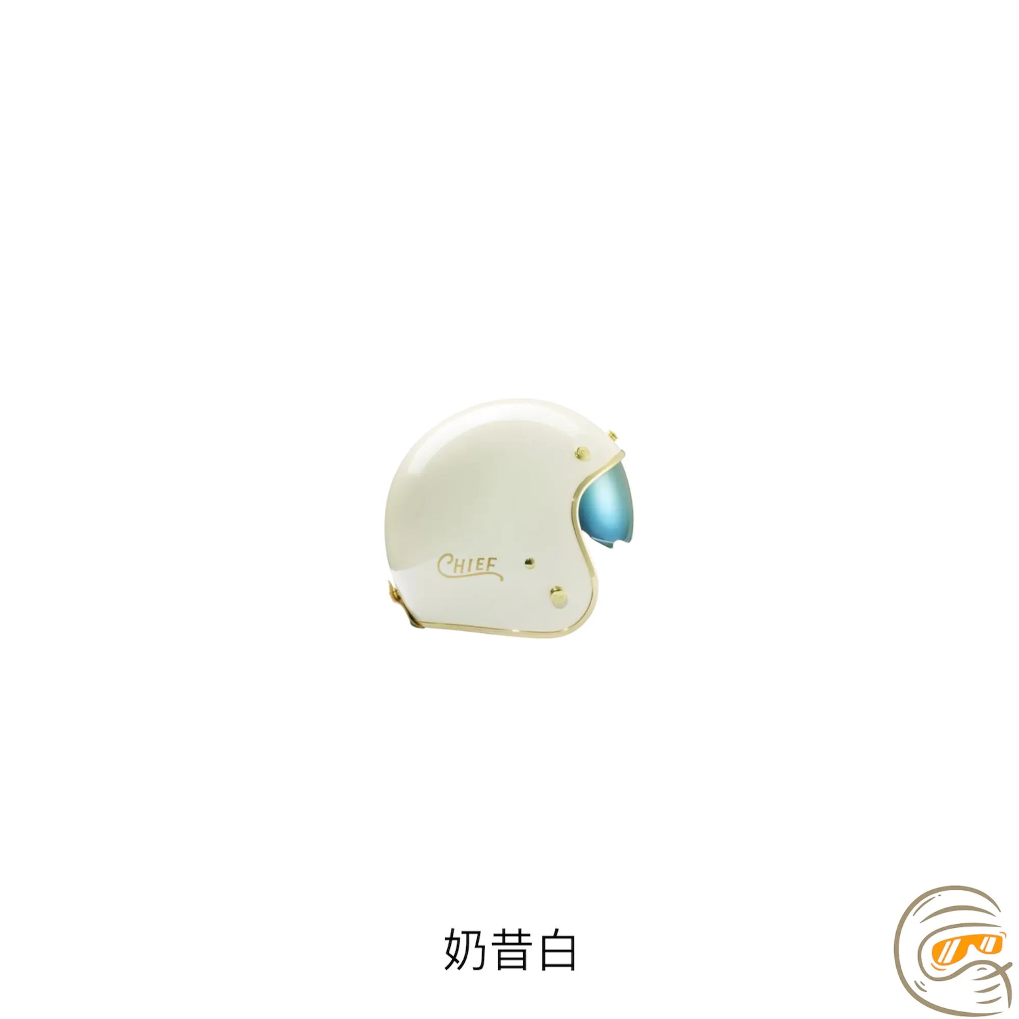 Chief Demeter 電鍍邊 內墨鏡 復古帽