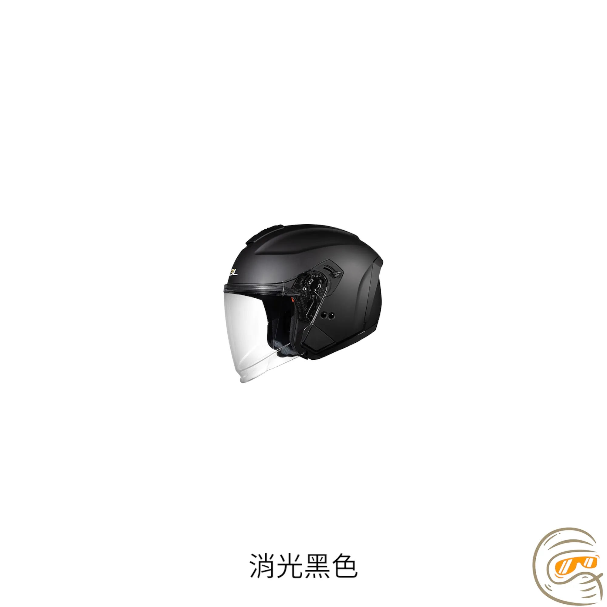 SOL Helmet SO-14 素色 四分之三 安全帽/配件