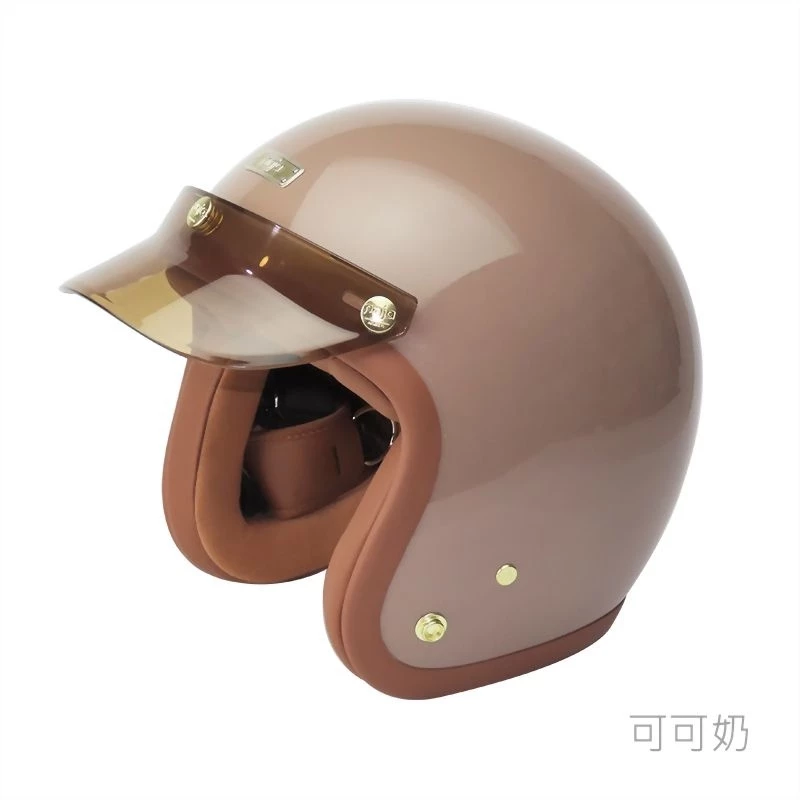 ❗️全新升級涼感內襯❗️Ninja 復刻經典復古帽 皮革涼感親膚內襯 全可拆洗 四分之三 安全帽