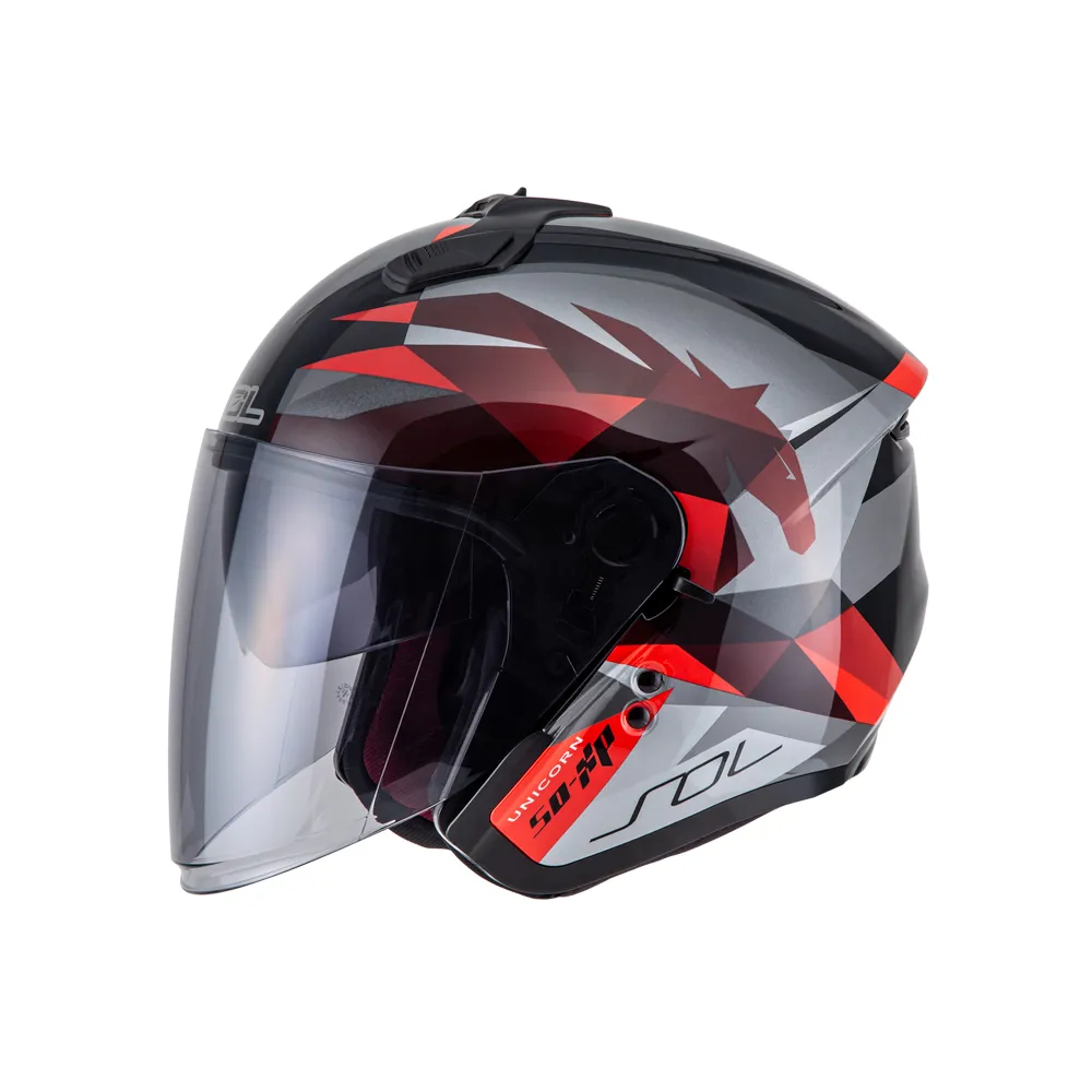 SOL Helmet SO-XP 獨角獸 四分之三 安全帽