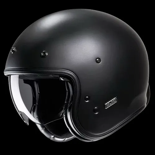 HJC Helmet V31 素色 內墨鏡 復古帽/配件