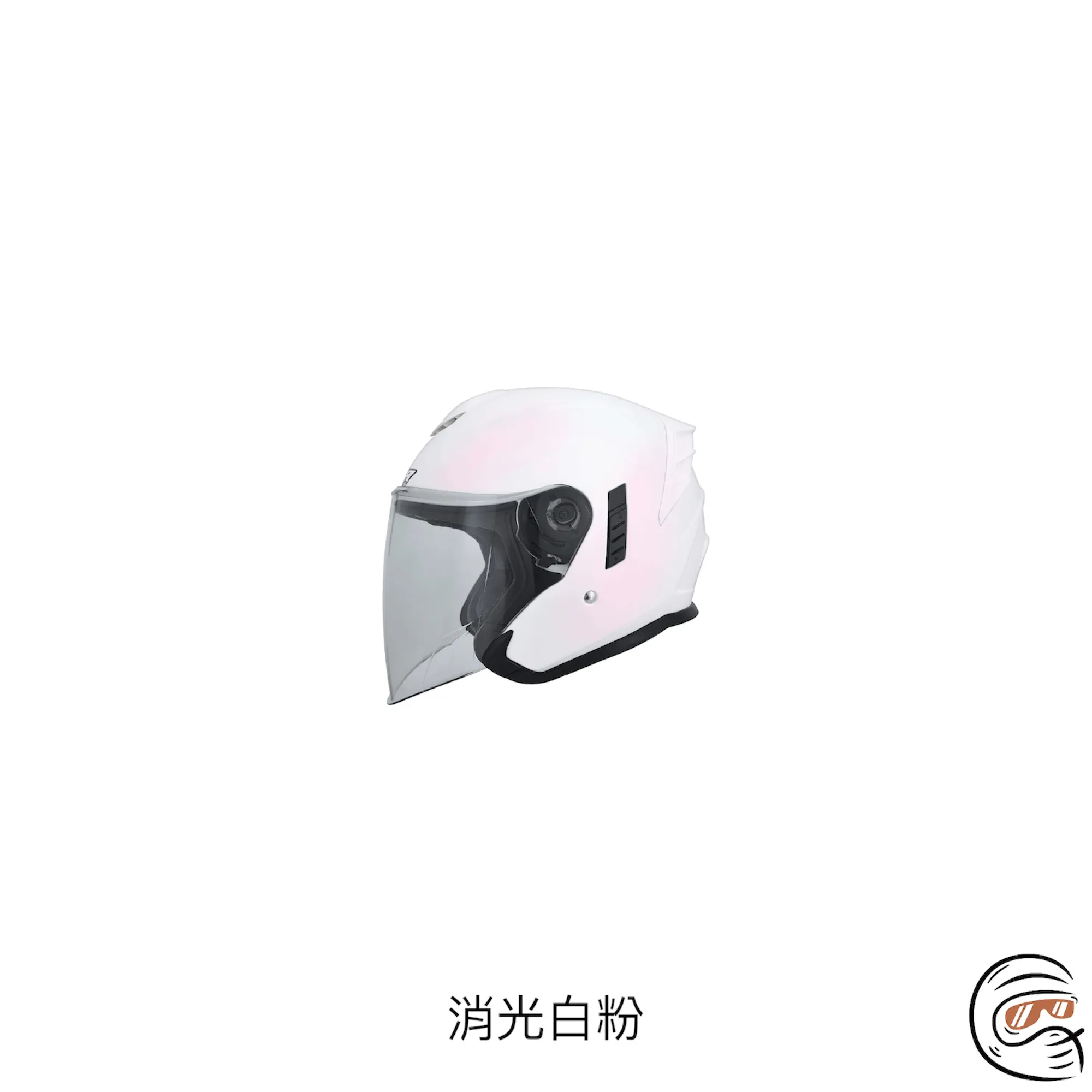 M2R FR-2 變色龍 四分之三 安全帽