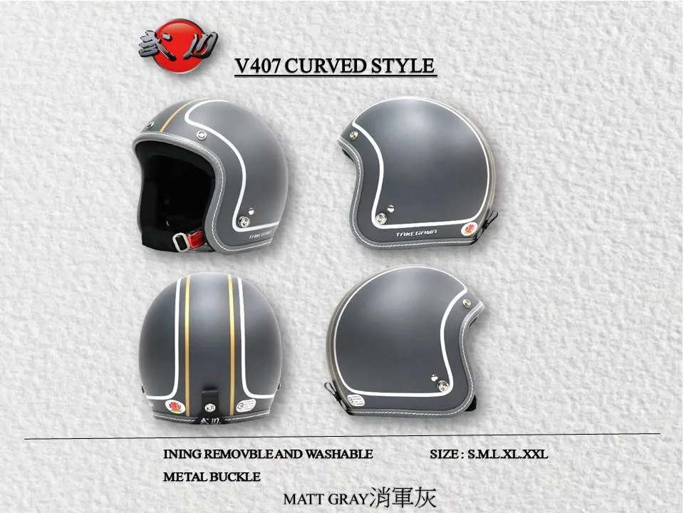 TAKEGAWA V407 外銷版 復古帽