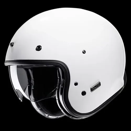 HJC Helmet V31 素色 內墨鏡 復古帽/配件
