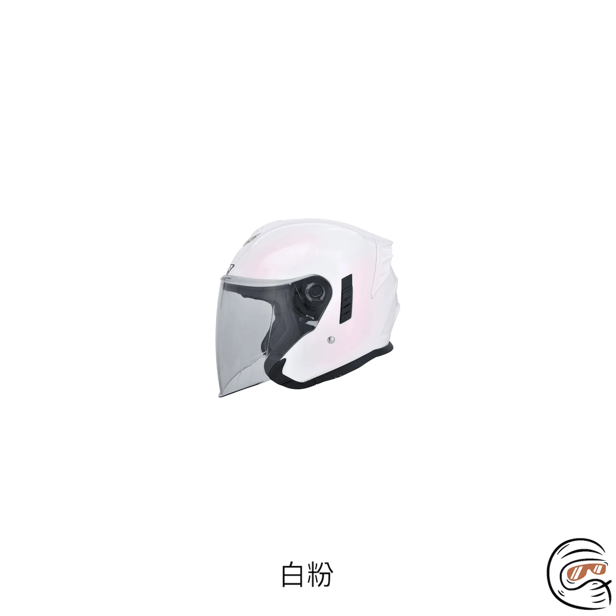 M2R FR-2 變色龍 四分之三 安全帽