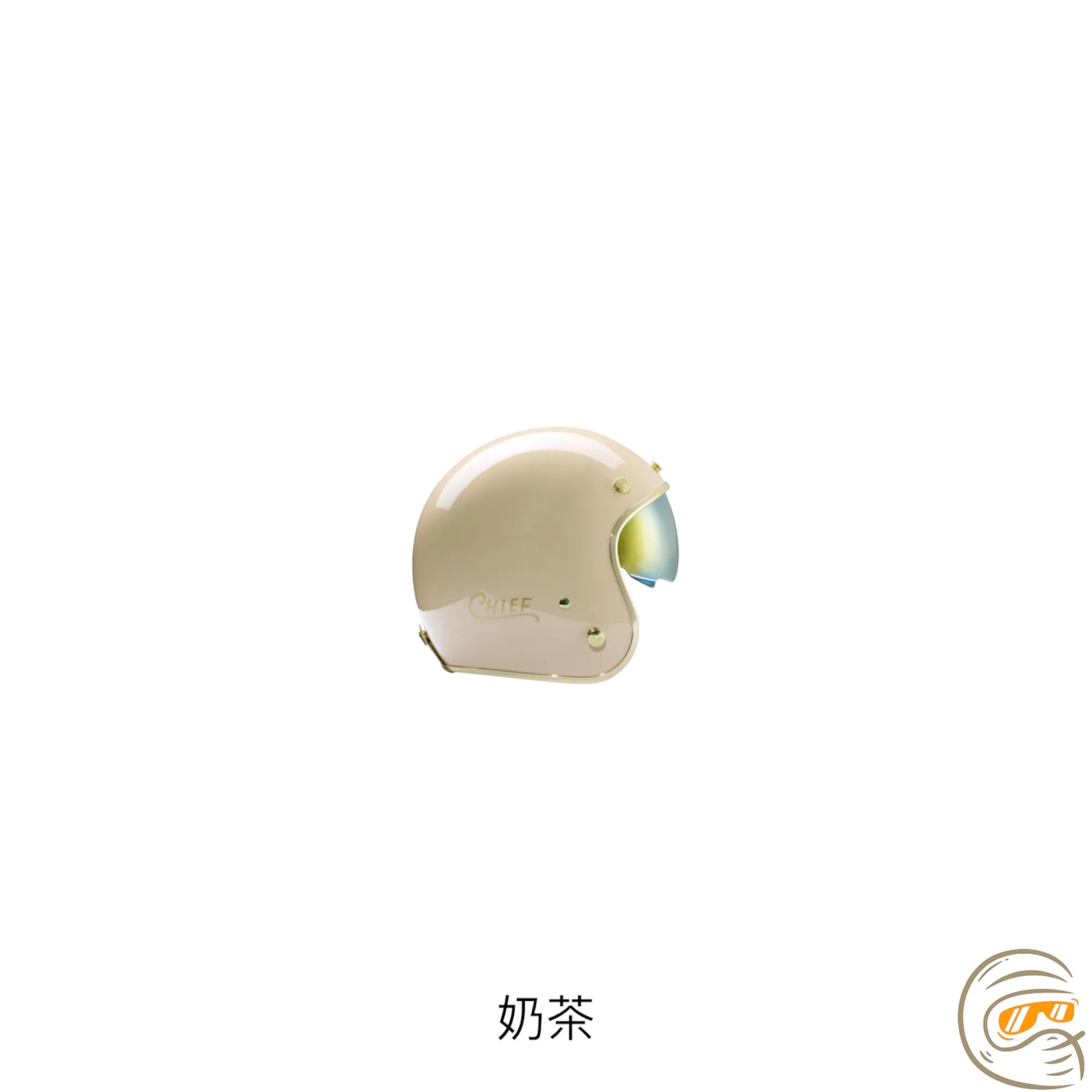 Chief Demeter 電鍍邊 內墨鏡 復古帽