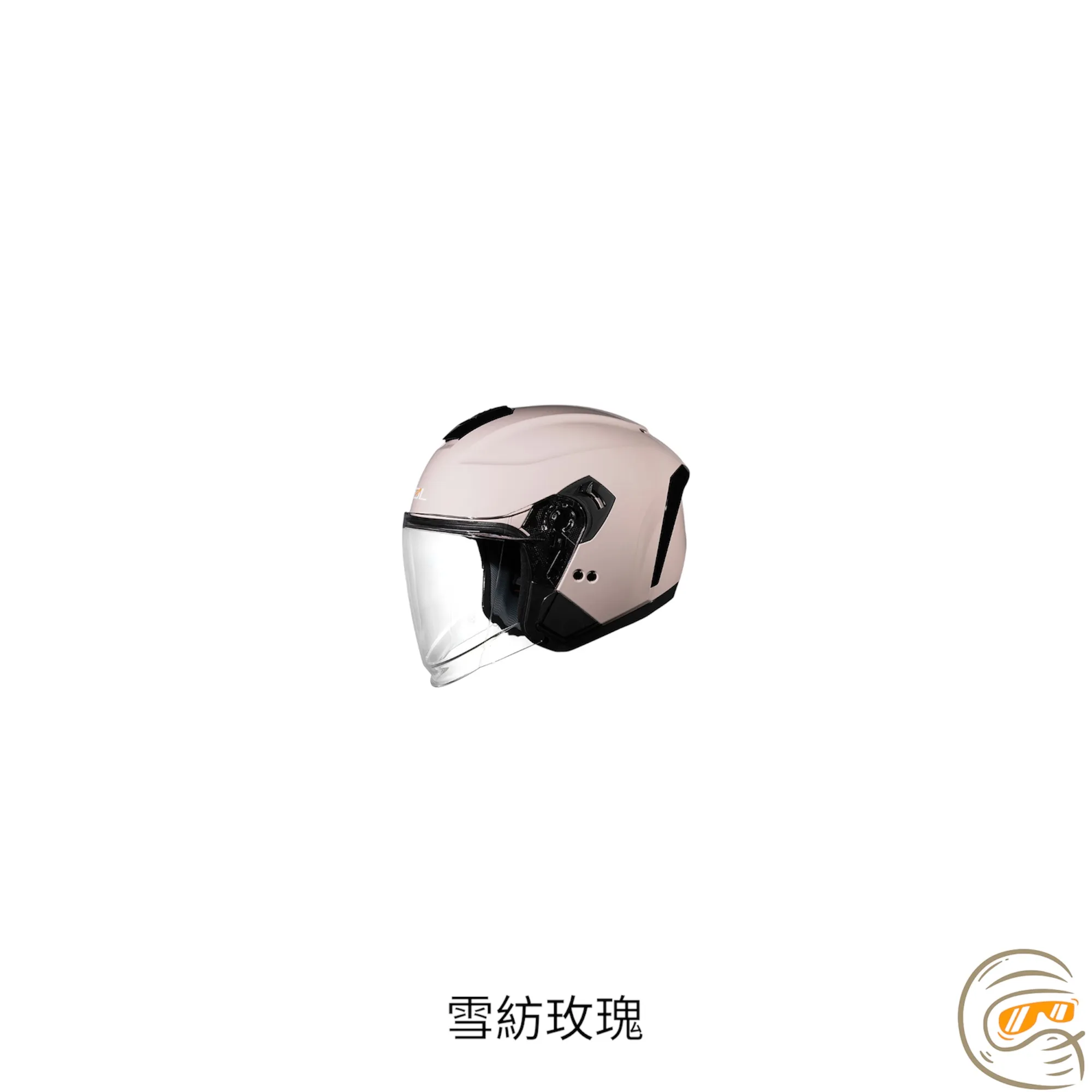 SOL Helmet SO-14 素色 四分之三 安全帽/配件