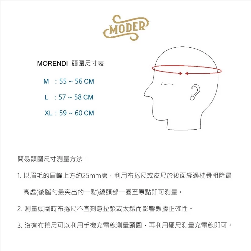 摩德 Moder Jones 不老騎士聯名款 全可拆洗 3/4 安全帽