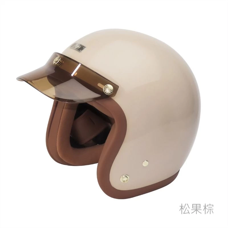 ❗️全新升級涼感內襯❗️Ninja 復刻經典復古帽 皮革涼感親膚內襯 全可拆洗 四分之三 安全帽