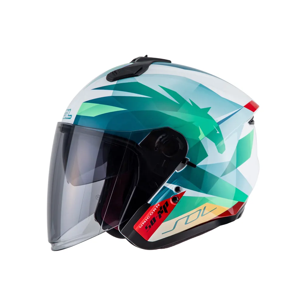 SOL Helmet SO-XP 獨角獸 四分之三 安全帽