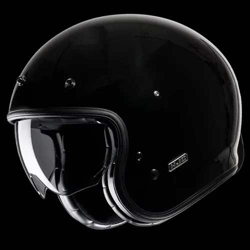 HJC Helmet V31 素色 內墨鏡 復古帽/配件