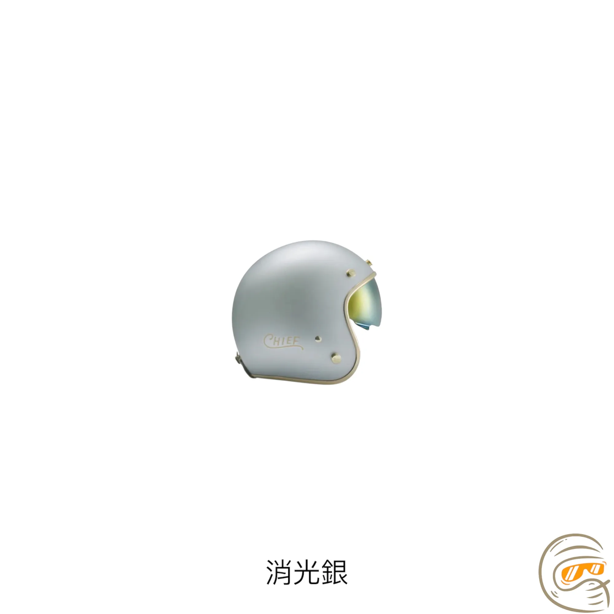 Chief Demeter 電鍍邊 內墨鏡 復古帽