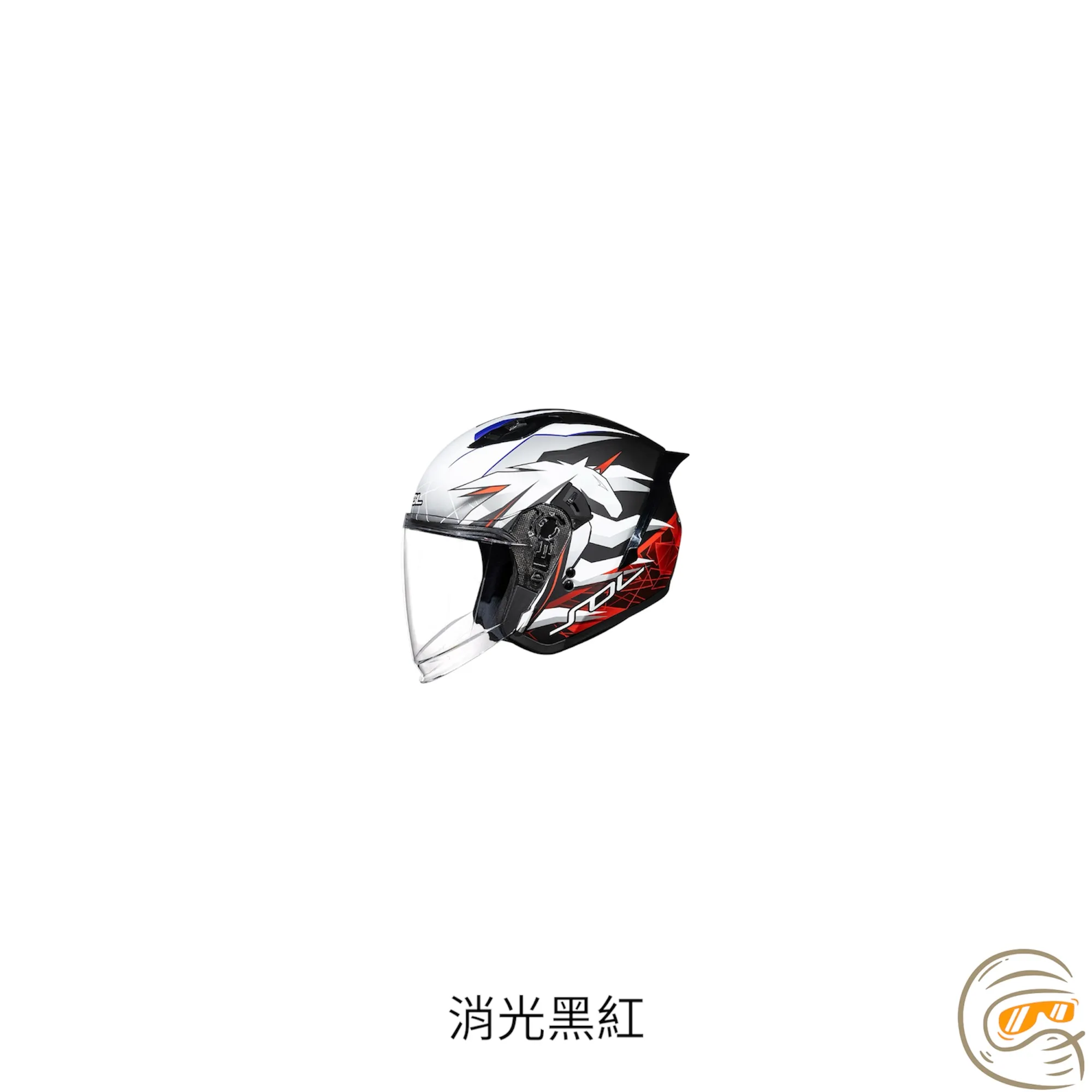 SOL Helmet SO-11P 獨角獸 四分之三 安全帽