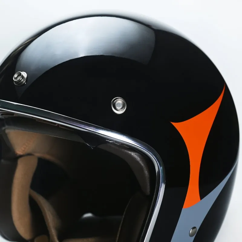 送泡泡鏡｜MODER × 不老騎士 聯名公益安全帽｜台灣製 CNS認證｜輕量980g｜內墨鏡 復古質感