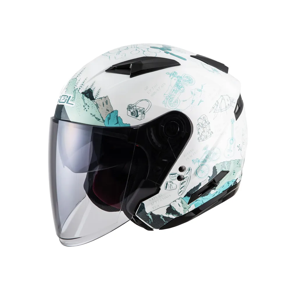 SOL Helmet SO-7E 探險者 四分之三 安全帽