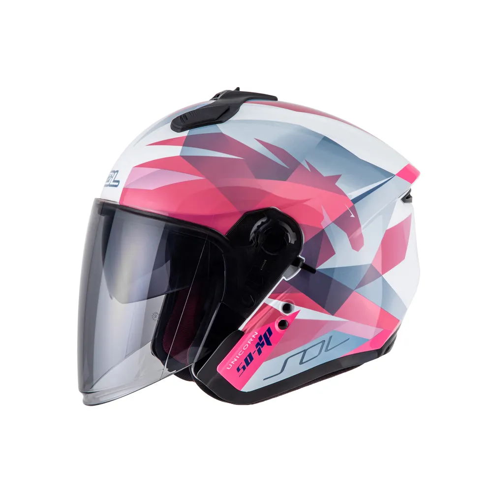 SOL Helmet SO-XP 獨角獸 四分之三 安全帽