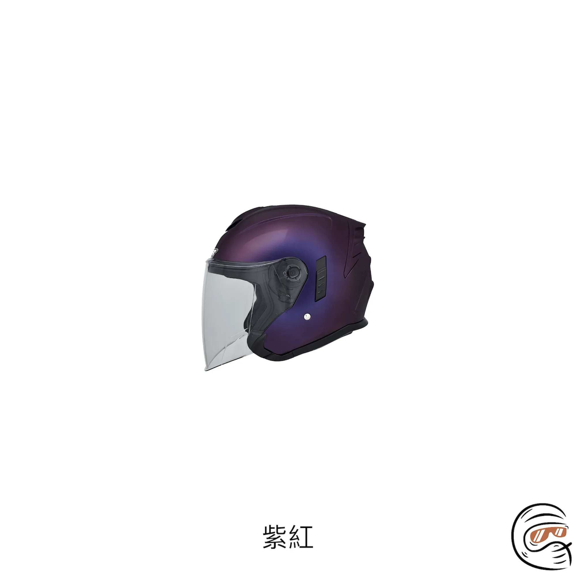 M2R FR-2 變色龍 四分之三 安全帽