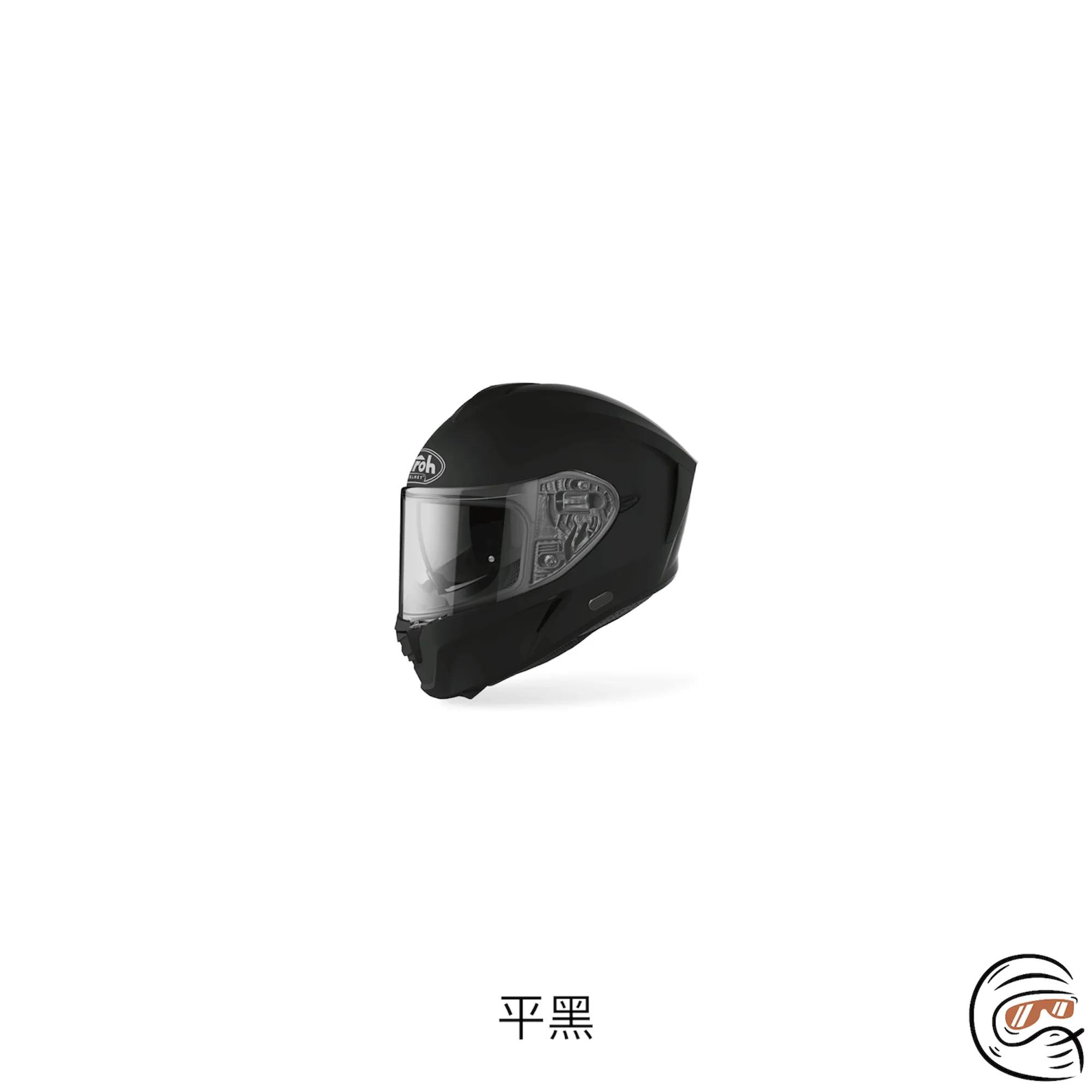 Airoh Spark 素色 全罩式 安全帽/配件