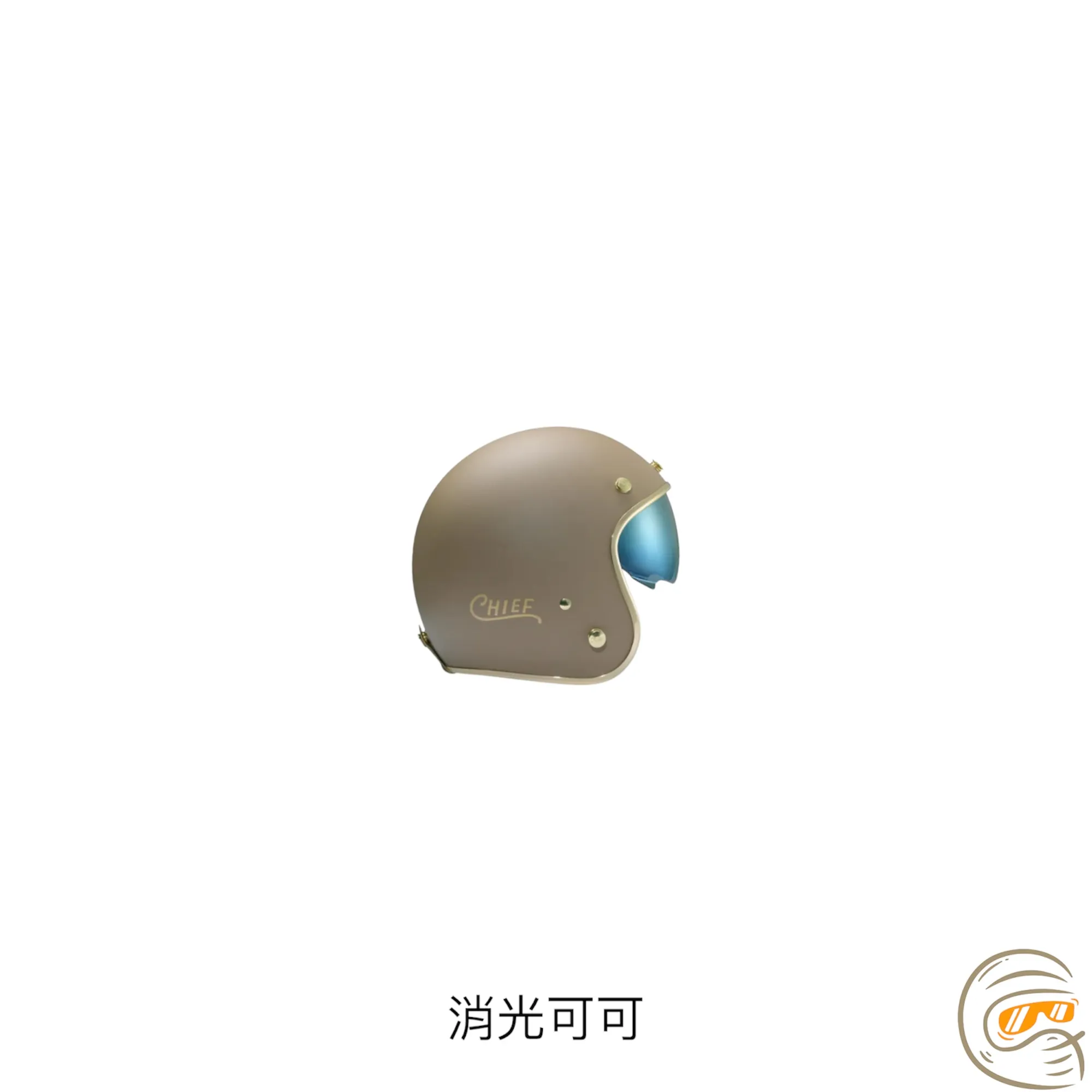 Chief Demeter 電鍍邊 內墨鏡 復古帽