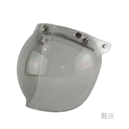 復古 泡泡鏡片 三扣式 通用 騎士帽鏡片 安全帽鏡片