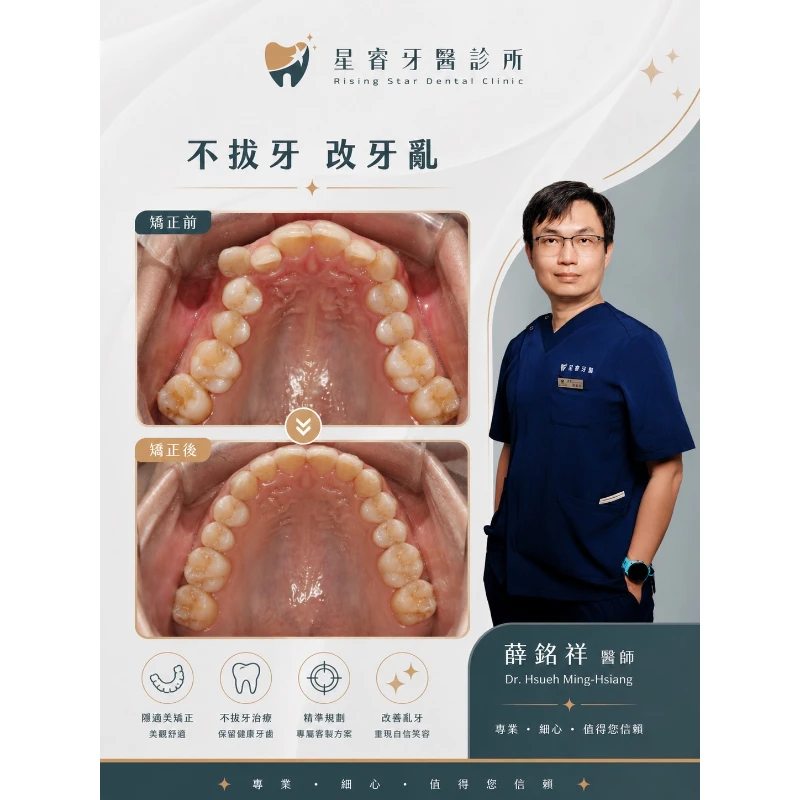 不拔牙 改牙亂