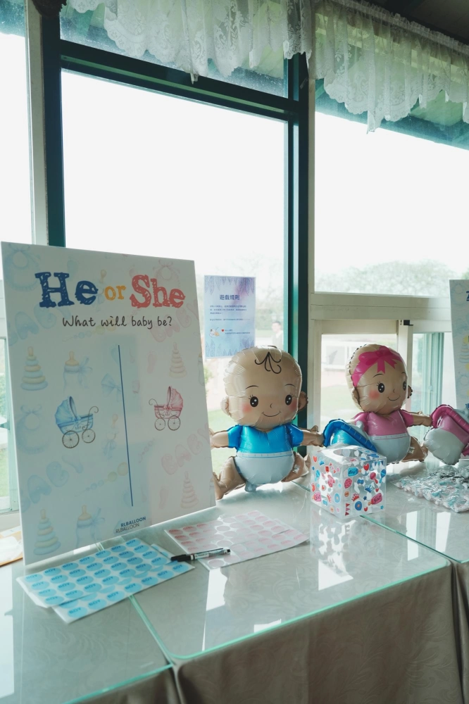 性別派對氣球佈置