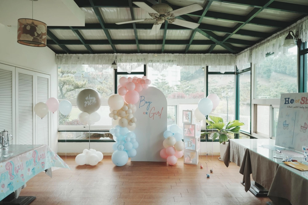 性別派對氣球佈置