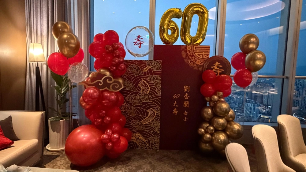 壽宴氣球佈置