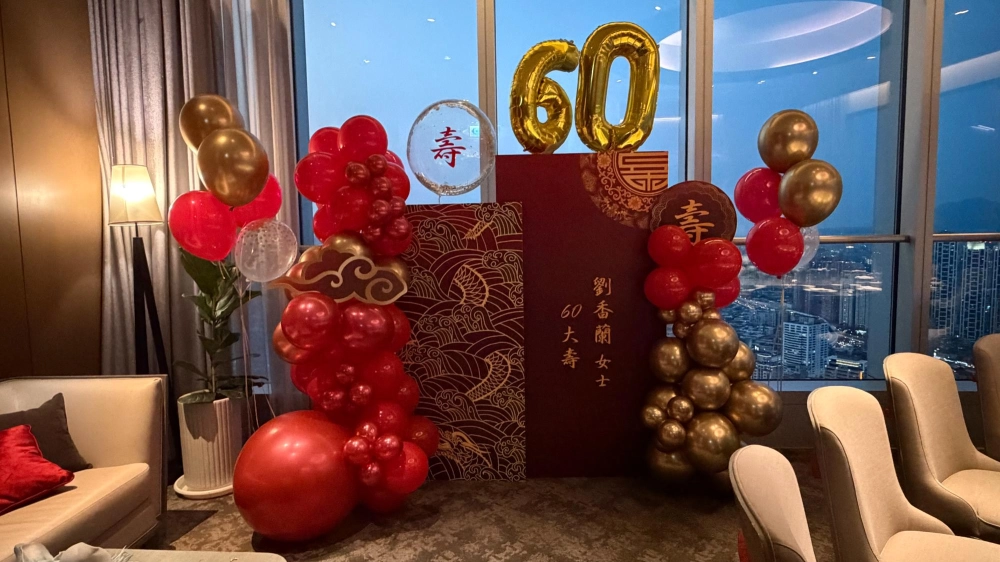 壽宴氣球佈置