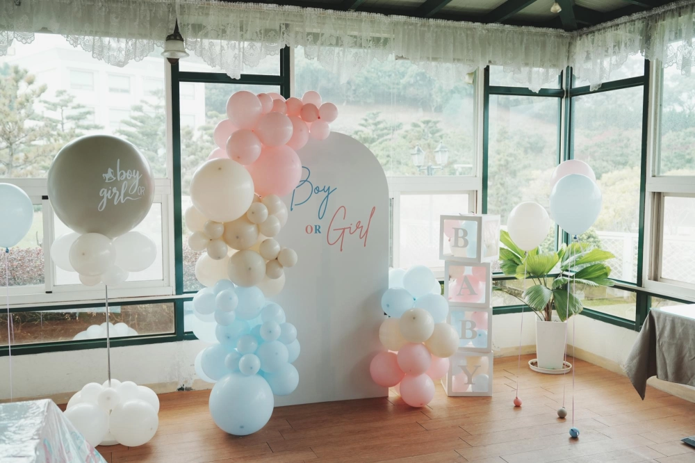 性別派對氣球佈置