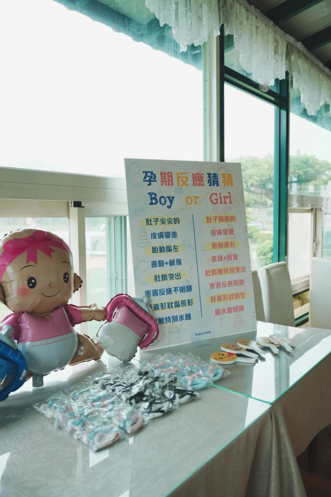 性別派對氣球佈置