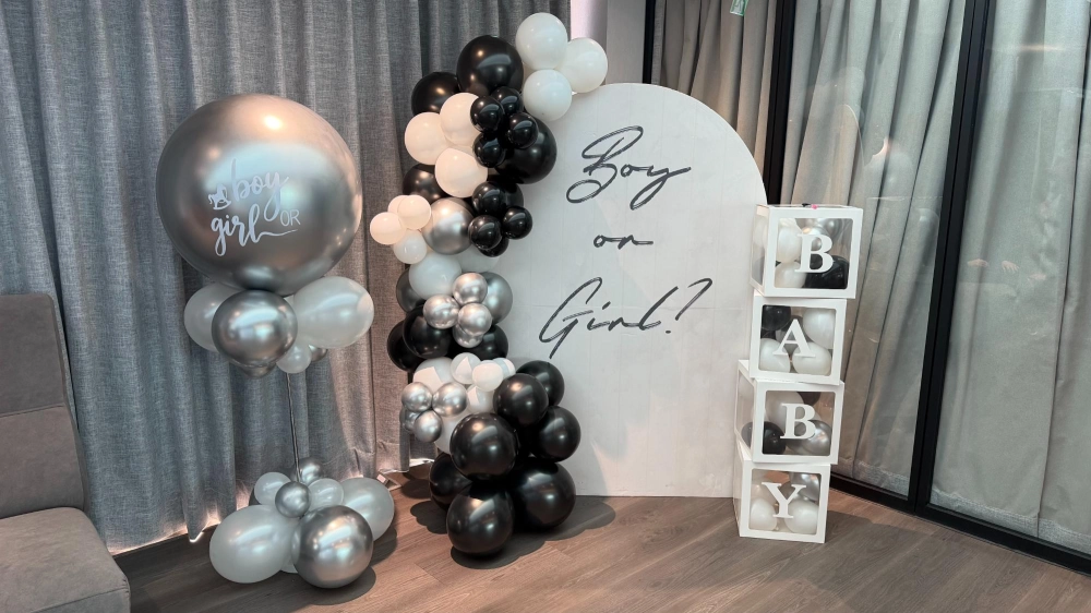 性別派對氣球佈置