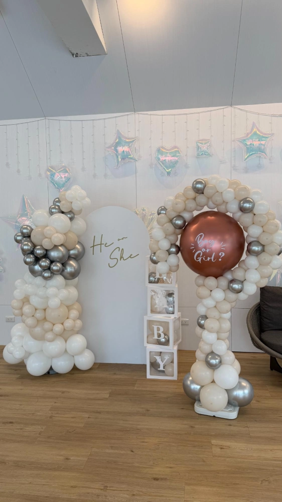 性別派對氣球佈置