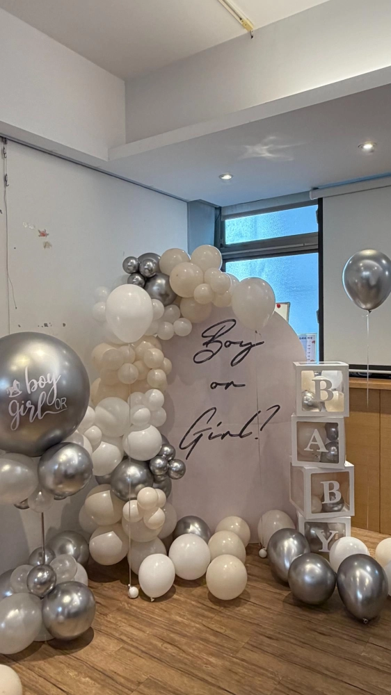 性別派對氣球佈置