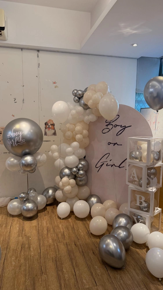 性別派對氣球佈置