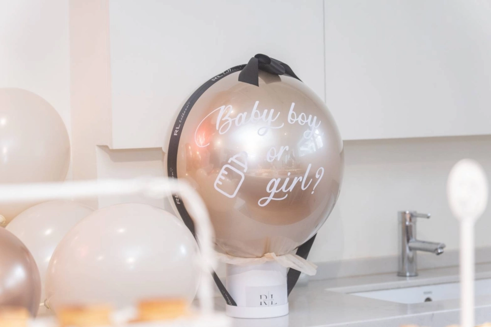 性別揭曉抱抱桶20寸