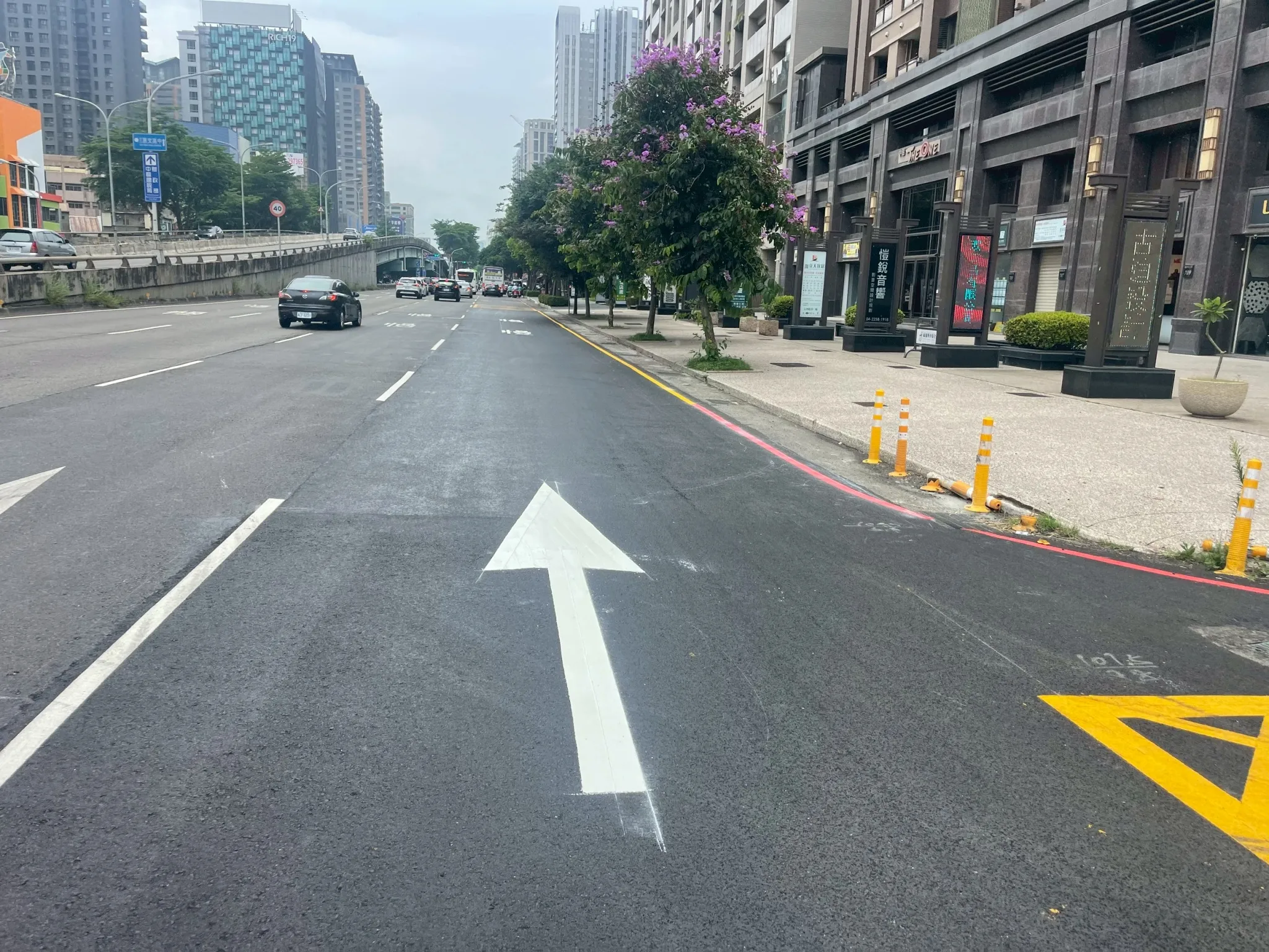 標線施工後多久可以通車？