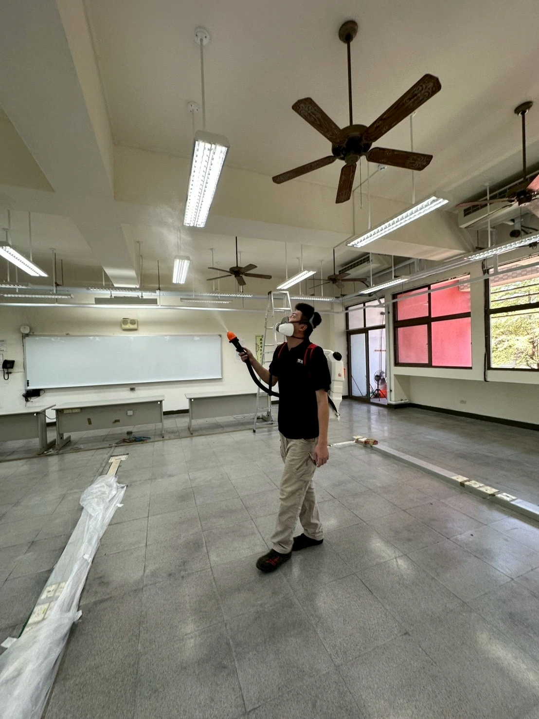 學校教室除菌