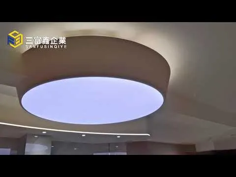 三富鑫天花板燈箱 光膜燈箱∣卡布燈箱