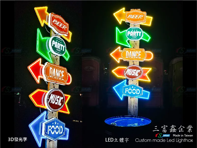 3D打印發光字