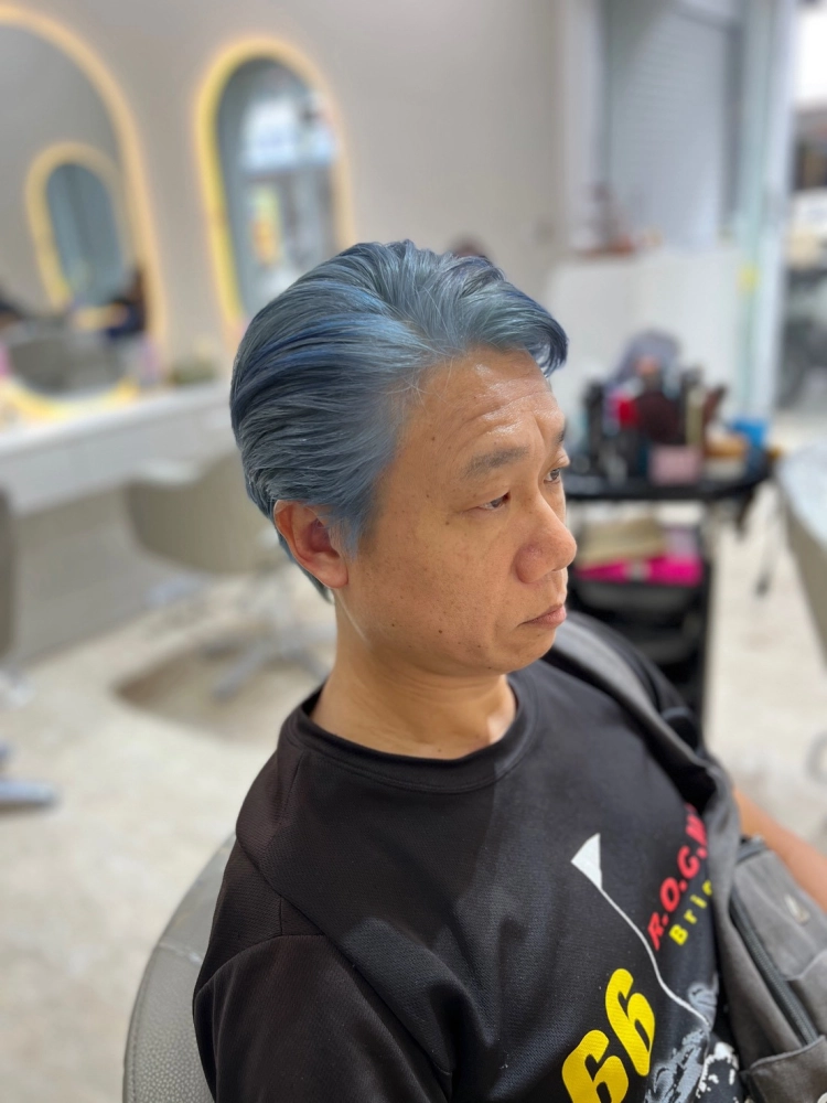 男生特殊色染髮