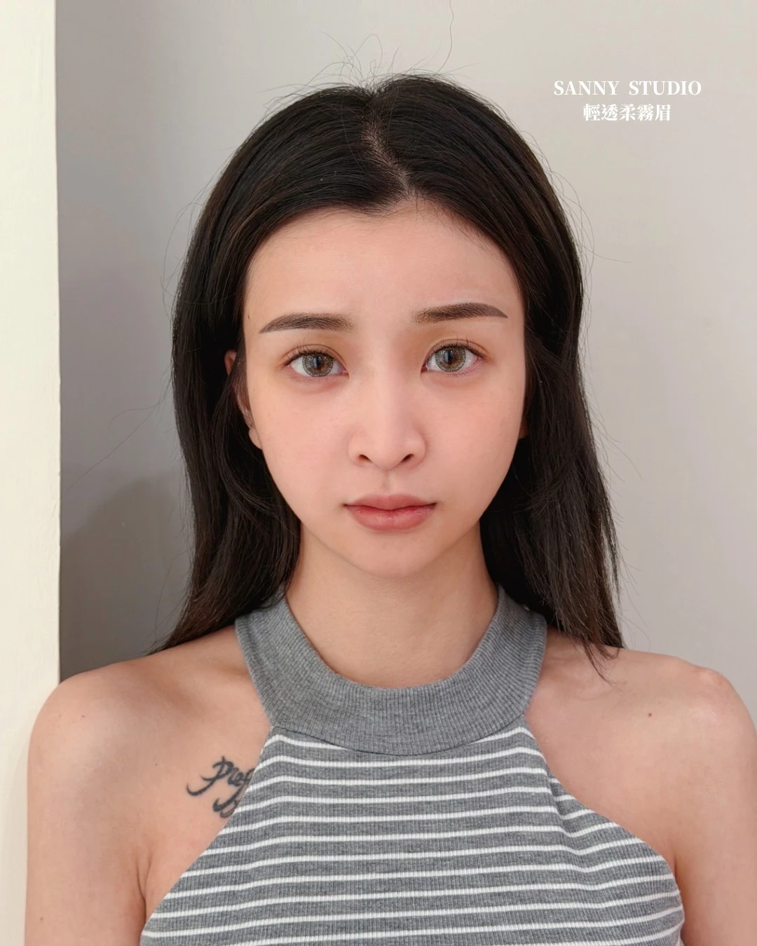 輕透柔霧眉