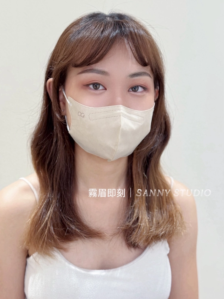 輕透柔霧眉