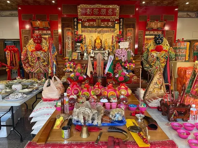彰化縣 秀水鄉 天上聖母 調營犒賞 五營軍馬 進壇來領賞哦 祈求 謁祖進香 路途順利 圓滿成功