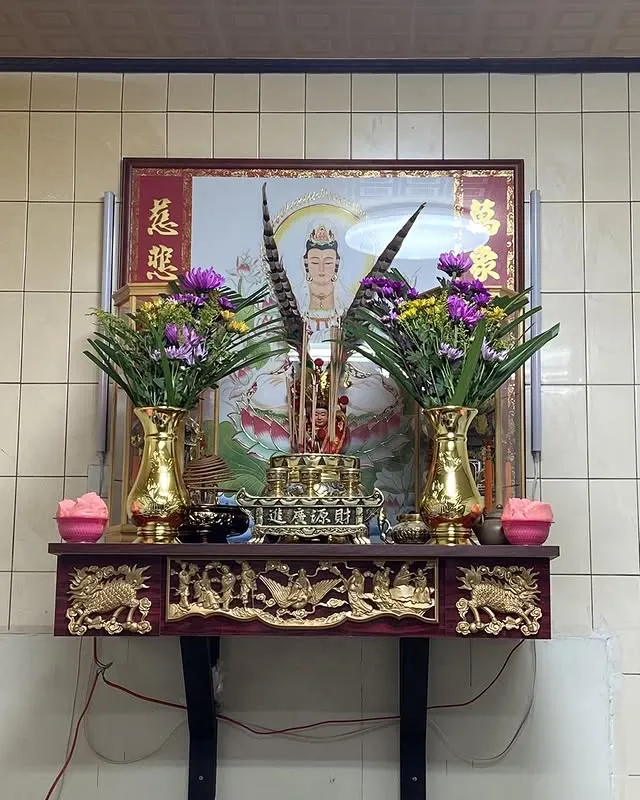 日吉時良 天地開張 台中太平詹家弟子 恭請中壇太子元帥 奉安寶座 祈求闔家平安 事事順心