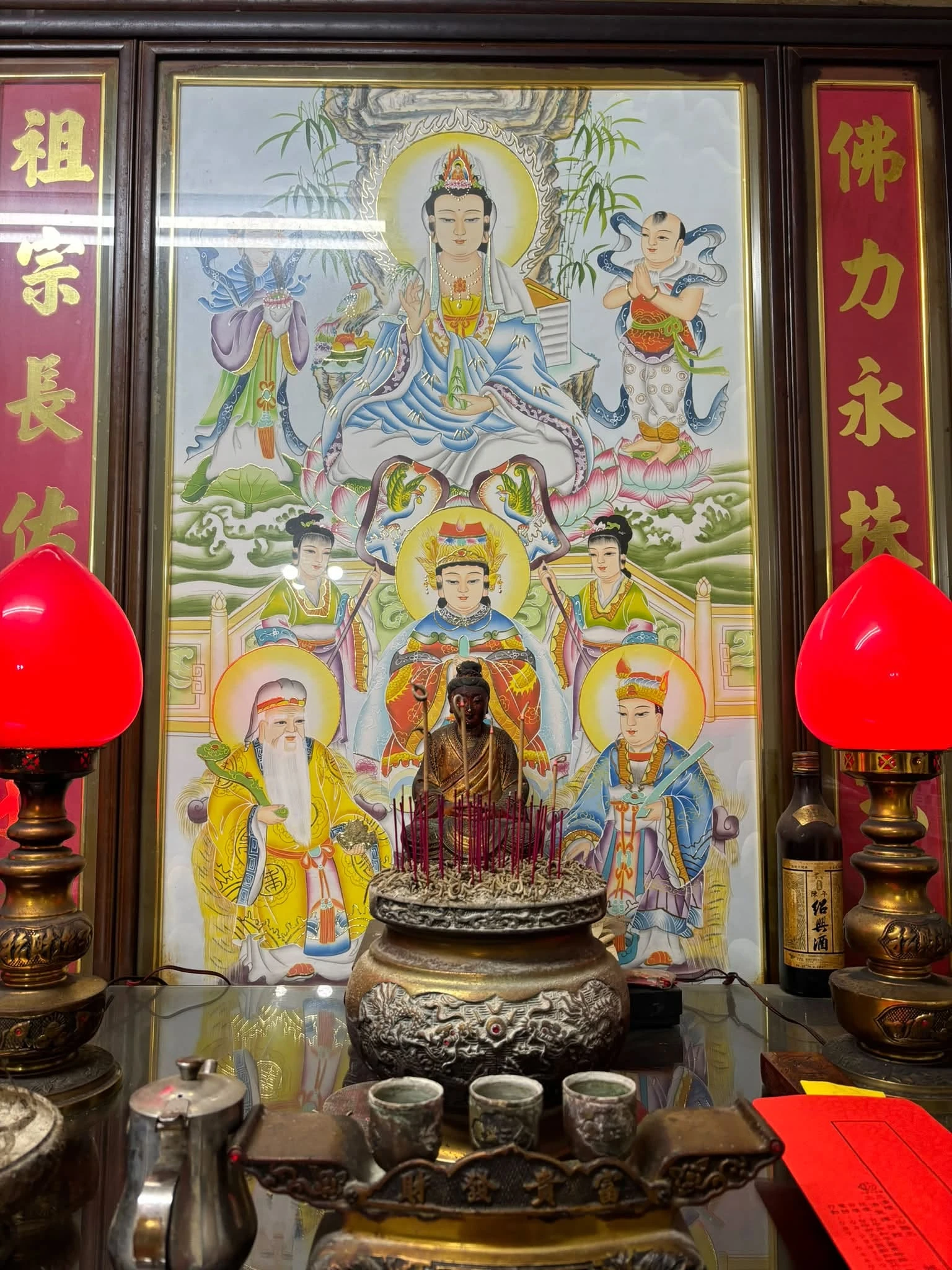蔡府神明退神・祖先出火