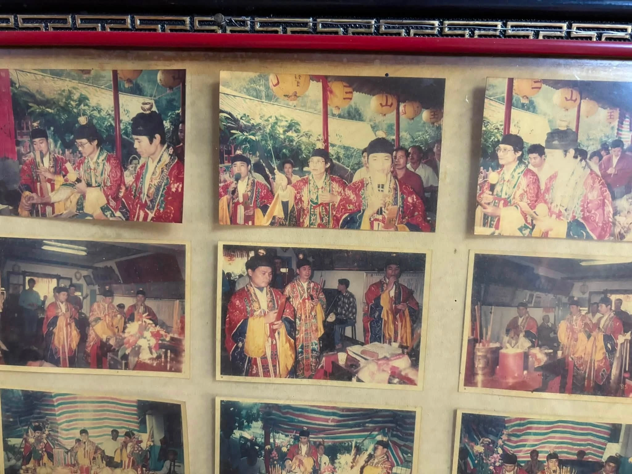 老照片・竹林三清壇
