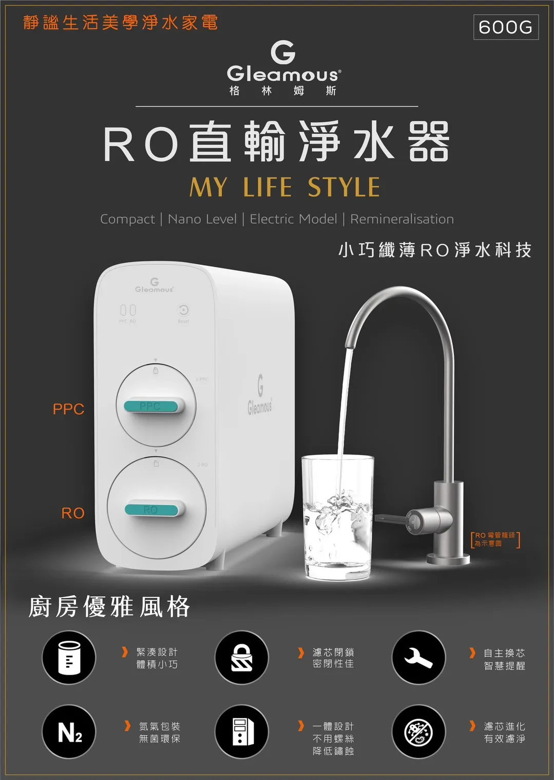 格林姆斯RO直輸淨水器