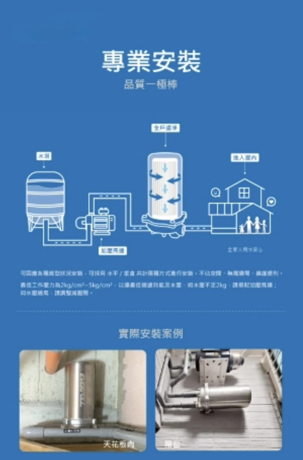 【EVERPOLL 愛科】傳家寶全戶濾淨230噸